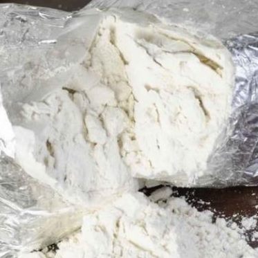 Fish scale Bolivian cocaine powder